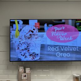 Custard flavor of the week