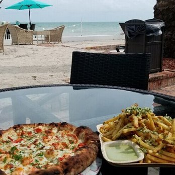 Seaside Cafe - lobster pizza and truffle fries - Pizza Near Me - Key West, Florida Seaside Cafe - lobster pizza and truffle fries - Pizza Near Me - Key West, Florida