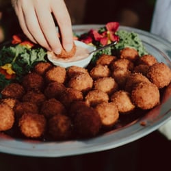 Ate O Ate - Rueben Fritters! An 808 Signature app