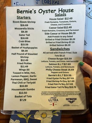 Bernie's Oyster House Tybee Island by null