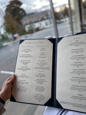 Menu photo 6 Brasserie Lebrun Bar Harbor, ME