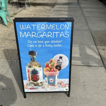 Tipsy Scoop - Watermelon Margaritas Ice Cream Advertisement. - Ice Cream & Frozen Yogurt Near Me - Astoria, New York