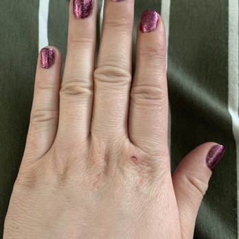 Gloss Nails Studio - Gel with chrome glitter done by Anne - Nail Salons Near Me - Santa Clarita, California Gloss Nails Studio - Gel with chrome glitter done by Anne - Nail Salons Near Me - Santa Clarita, California