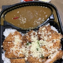 Chicken katsu curry