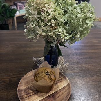 Kala Coffeehouse - I loved the muffin, but I loved the plate. They served it on even more! Such attention to detail! - Coffee & Tea Near Me - Mason, Ohio