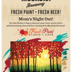 Fresh Paint Studio + Cafe - Fresh Paint + Fresh Beer Event. Beer Tasting and Guided Painting.