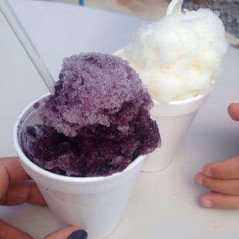 Pelican's SnoBalls - Grape, and cream flavored - Shaved Ice Near Me - Belmont, North Carolina