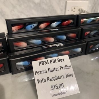 Kollar Chocolates - PB&J pills- these were incredible! - Ice Cream & Frozen Yogurt Near Me - Yountville, California