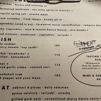 Ferment - Menu - Asian Fusion Near Me - Copenhagen, 84