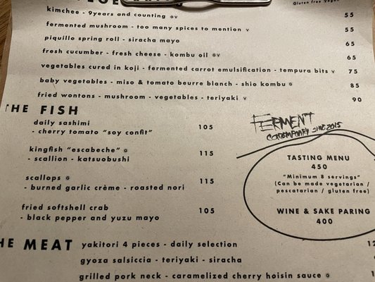 Menu photo 7 Ferment Copenhagen, 84