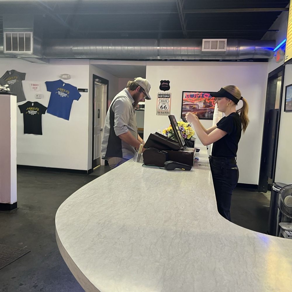 Arnold's Old Fashioned Hamburgers - Counter inside - Burgers Near Me - Tulsa, Oklahoma Arnold's Old Fashioned Hamburgers - Counter inside - Burgers Near Me - Tulsa, Oklahoma