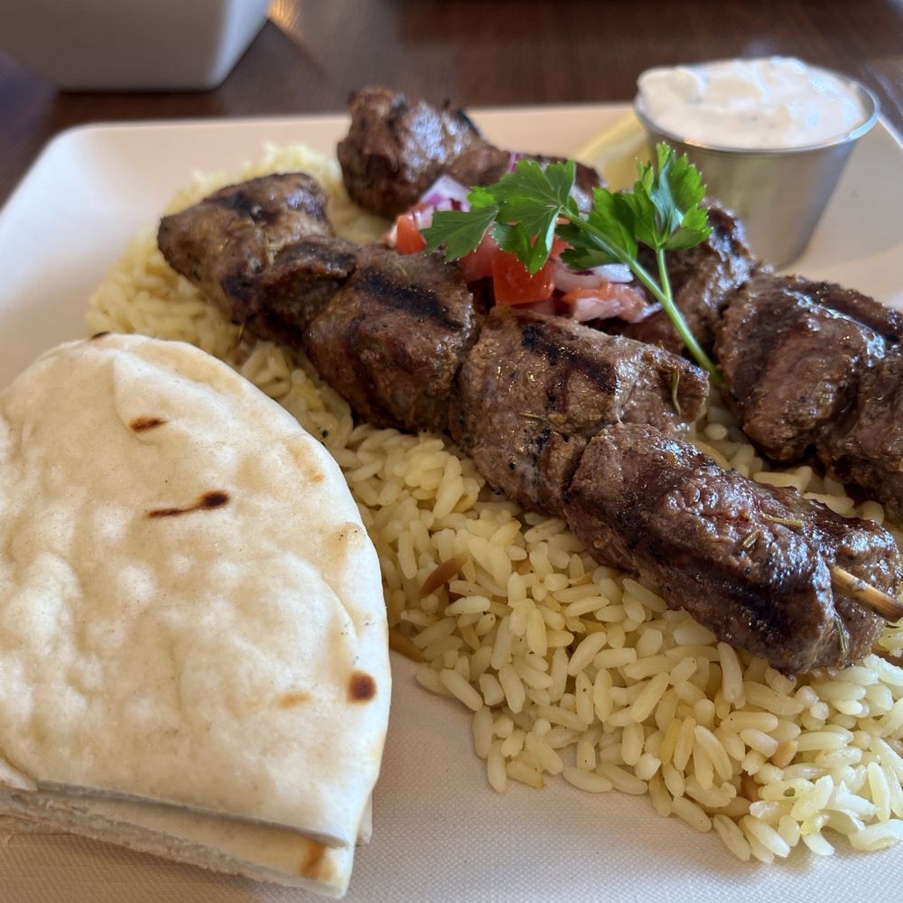 The Great Greek Mediterranean Grill - Lamb Souvlaki - Middle Eastern Near Me - Ocala, Florida The Great Greek Mediterranean Grill - Lamb Souvlaki - Middle Eastern Near Me - Ocala, Florida
