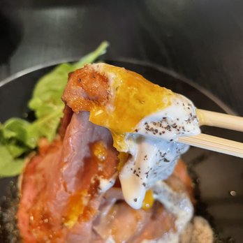 Red Rock-Torrance - This is what we came for! $2 raw egg worth the money! - Japanese Near Me - Torrance, California Red Rock-Torrance - This is what we came for! $2 raw egg worth the money! - Japanese Near Me - Torrance, California
