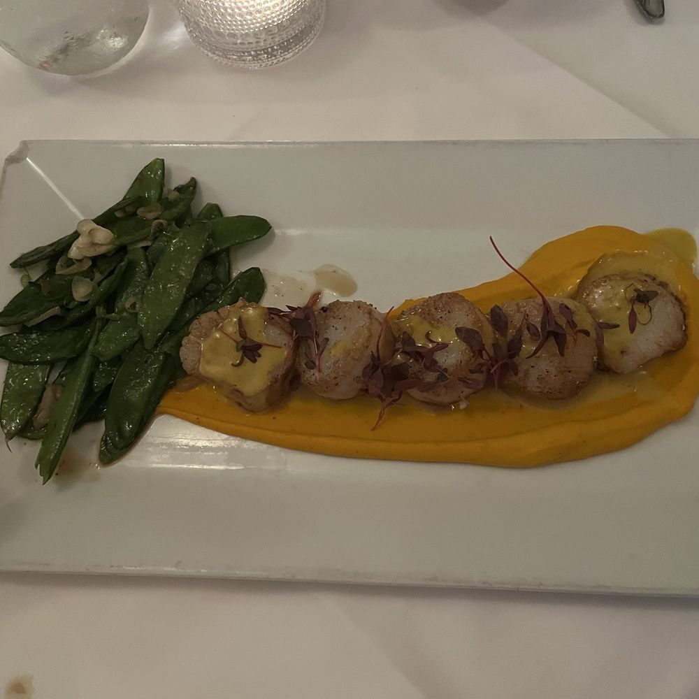 Bistro 45 - Scallops, so fresh! - New American Near Me - Pasadena, California Bistro 45 - Scallops, so fresh! - New American Near Me - Pasadena, California