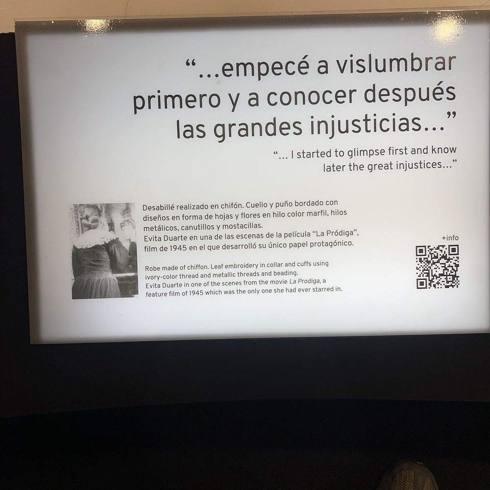 Museo Evita - Informational card - Museums Near Me - Buenos Aires, C