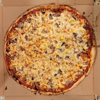 Rosati's Pizza - Mushroom and sausage thin crust - 18" - Pizza Near Me - Morrisville, North Carolina Rosati's Pizza - Mushroom and sausage thin crust - 18" - Pizza Near Me - Morrisville, North Carolina