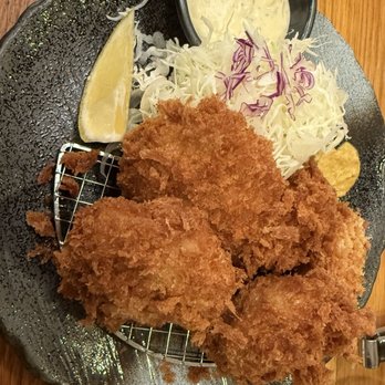 Tonkatsu Tamafuji - Oyster pork combo - Japanese Near Me - Honolulu, Hawaii Tonkatsu Tamafuji - Oyster pork combo - Japanese Near Me - Honolulu, Hawaii