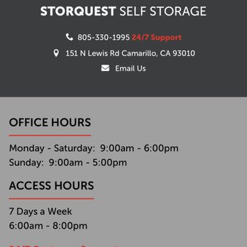 StorQuest Self Storage - Self Storage Near Me - Camarillo, California StorQuest Self Storage - Self Storage Near Me - Camarillo, California