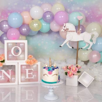 Ashlyn's Cake Cottage - a cake and balloons - Custom Cakes Near Me - Millbrook, Alabama