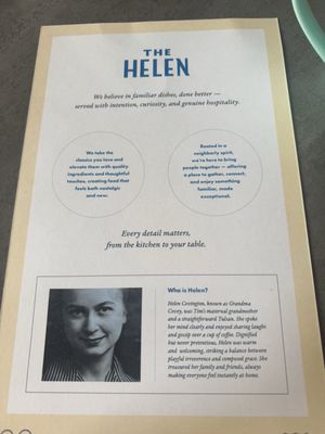 Menu photo 2 The Helen Tulsa, OK Menu photo 2 The Helen Tulsa, OK