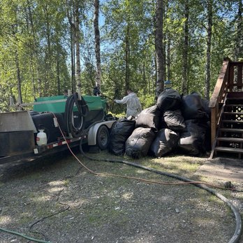 SOS Restoration - Sandblaster and garbage ready to go. - Damage Restoration Near Me - Wasilla, Alaska SOS Restoration - Sandblaster and garbage ready to go. - Damage Restoration Near Me - Wasilla, Alaska