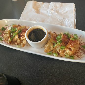 Katana Sushi Bar - Gyozas. Nice presentation. - Sushi Bars Near Me - Turlock, California Katana Sushi Bar - Gyozas. Nice presentation. - Sushi Bars Near Me - Turlock, California