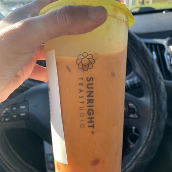 Sunright Tea Studio - Chino - Thai Tea w/ Honey Boba :) - Bubble Tea Near Me - Chino, California Sunright Tea Studio - Chino - Thai Tea w/ Honey Boba :) - Bubble Tea Near Me - Chino, California