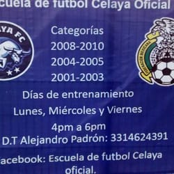Unidad deportiva Paseos del Sol - Escuela de fútbol