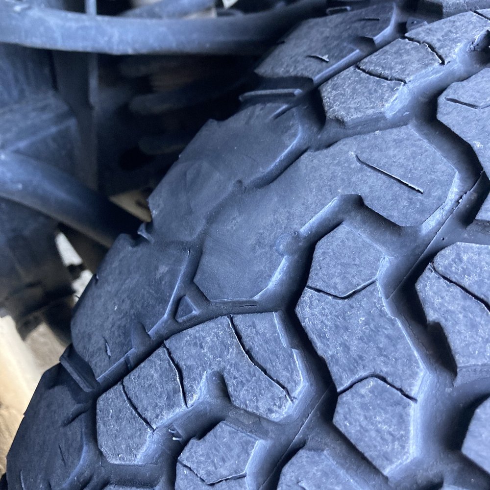 Guy working there said he couldn't approve it because there was "plenty" of tread left on the tire. Guy working there said he couldn't approve it because there was "plenty" of tread left on the tire.