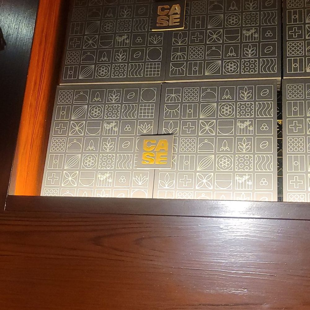 CASE Chocolates - The door behind the tasting room. - Speakeasies Near Me - Houston, Texas