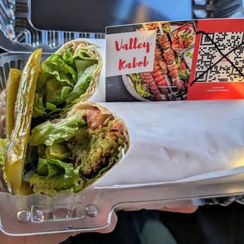 The SCV HUB - Falafel wrap - Food Court Near Me - Santa Clarita, California The SCV HUB - Falafel wrap - Food Court Near Me - Santa Clarita, California