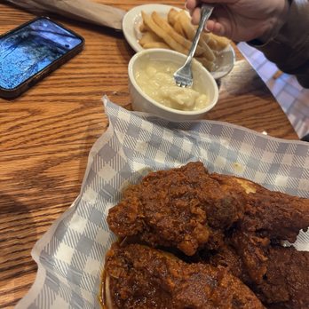 Cracker Barrel Old Country Store - Weekend Nashville Hot Southern Fried Chicken - Breakfast & Brunch Near Me - Caseyville, Illinois
