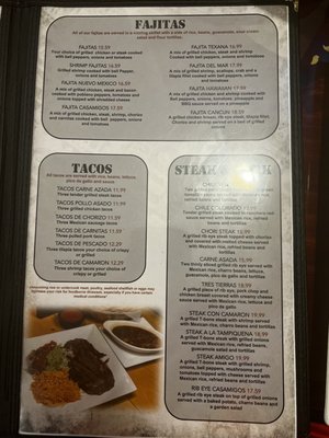 Menu photo 5 Casamigos Concord, NH