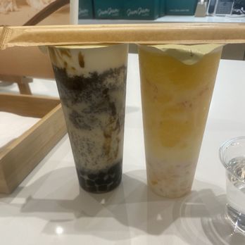 Jam Jam Tea Lab - We had the Oreo with boba and the mango coconut pomelo. - Coffee & Tea Near Me - Burbank, California