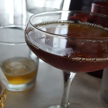 Chops & Hops - House special Manhattan - sweet smooth and could have drank many! - Steakhouses Near Me - Watkinsville, Georgia Chops & Hops - House special Manhattan - sweet smooth and could have drank many! - Steakhouses Near Me - Watkinsville, Georgia