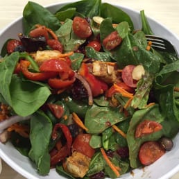 Spinach salad Spinach salad
