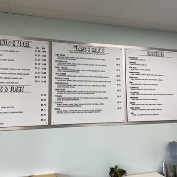 3Natives - Menu - Wraps Near Me - Jacksonville, Florida