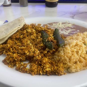 Mar Y Mar - Chorizo and eggs - Mexican Near Me - San Bruno, California