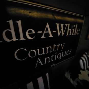 idle a while Antiques and Ice Cream - Signage - Antiques Near Me - Bristol, New Hampshire