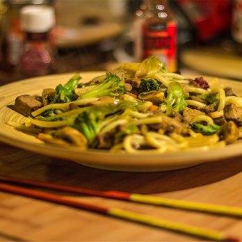 Mr Hibachi - a plate of noodles and broccoli - Japanese Near Me - Athens, Ohio Mr Hibachi - a plate of noodles and broccoli - Japanese Near Me - Athens, Ohio