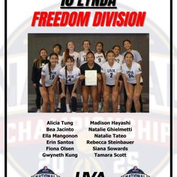 Union Volleyball Academy - UVA 16 Lynda qualified for Freedom Division at the 2025 USAV GJNC!