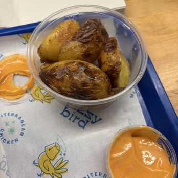 Dizzy Bird - Lemon Garlic Roasted Potatoes - Chicken Shop Near Me - Irvine, California