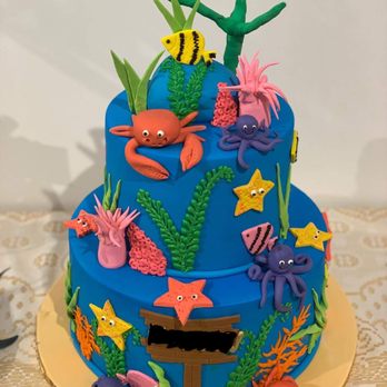 Cakes and Bakes - I have blacked out our kid's name, it was done in a lovely golden color. - Bakeries Near Me - Dublin, California Cakes and Bakes - I have blacked out our kid's name, it was done in a lovely golden color. - Bakeries Near Me - Dublin, California