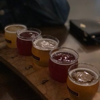 Crow & Wolf - Full flight of minis - Breweries Near Me - Clovis, California Crow & Wolf - Full flight of minis - Breweries Near Me - Clovis, California