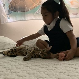 My daughter is 3