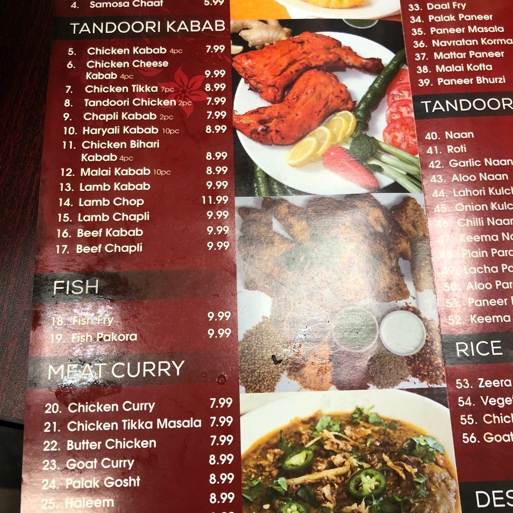 Tandoori Kabab - Indian Near Me - Voorhees, New Jersey