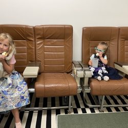 Taxi And Tide Imaginative Play Space - Airplane from NY to Cali