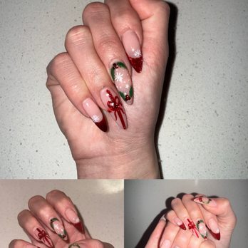 PB Nail & Spa - Holiday nail art - Nail Salons Near Me - Fort Lee, New Jersey PB Nail & Spa - Holiday nail art - Nail Salons Near Me - Fort Lee, New Jersey