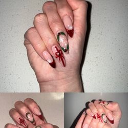 PB Nail & Spa - Holiday nail art