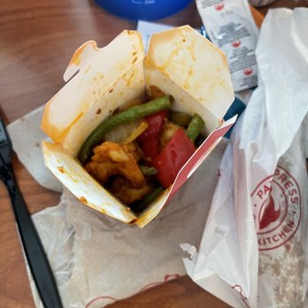 Panda Express - This is the amount given to me. I have not taken a bite yet. - Chinese Near Me - Goleta, California Panda Express - This is the amount given to me. I have not taken a bite yet. - Chinese Near Me - Goleta, California